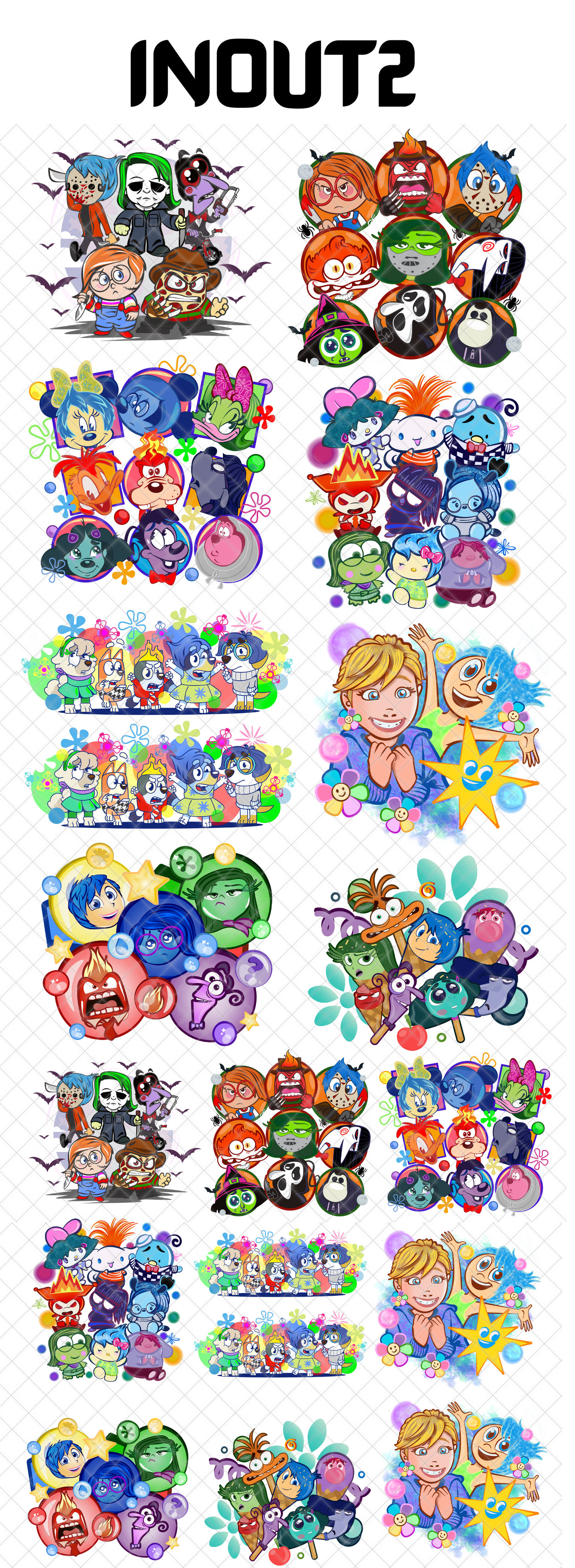 PRE MADE 22X60" DTF GANG SHEET!
